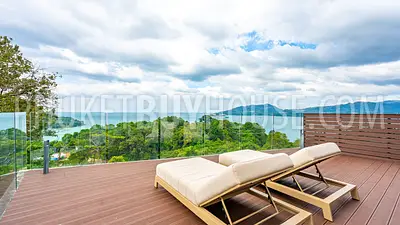 PAT22895: Sea View Penthouse with Private Rooftop Terrace Near Patong. Fotoğraf #23