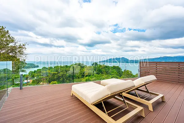 PAT22895: Sea View Penthouse with Private Rooftop Terrace Near Patong. 照片 #23