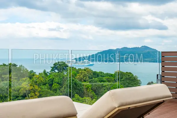 PAT22895: Sea View Penthouse with Private Rooftop Terrace Near Patong. 照片 #35