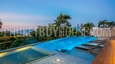 PAT22895: Sea View Penthouse with Private Rooftop Terrace Near Patong. Fotoğraf #45