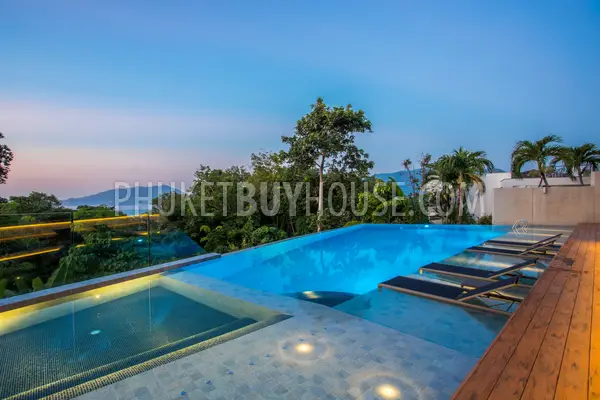 PAT22895: Sea View Penthouse with Private Rooftop Terrace Near Patong. 照片 #45