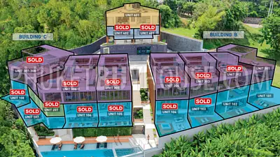 PAT22895: Sea View Penthouse with Private Rooftop Terrace Near Patong. Fotoğraf #2