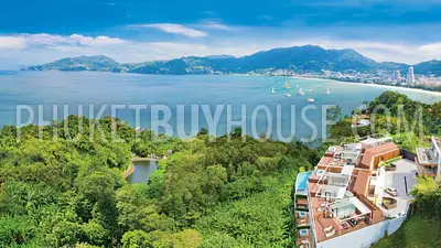 PAT22895: Sea View Penthouse with Private Rooftop Terrace Near Patong. Fotoğraf #3
