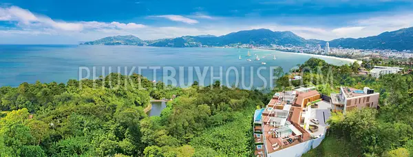 PAT22895: Sea View Penthouse with Private Rooftop Terrace Near Patong. 照片 #3