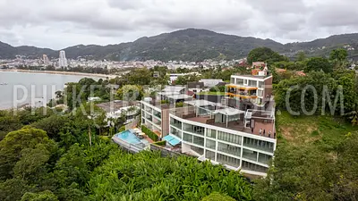 PAT22895: Sea View Penthouse with Private Rooftop Terrace Near Patong. Fotoğraf #1