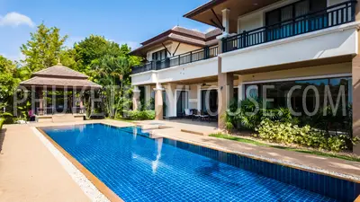 LAG6874: 4-Bedroom Balinese-Style Villa with Private Pool Near Bang Tao Beach, Laguna. Photo #1