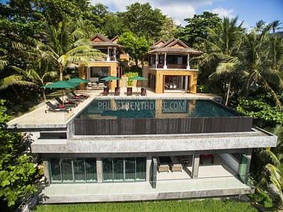KAT8422: An Ocean Front Luxury 8 Bedroom Villa in 5 minute walk to Kata Beach. Photo #1