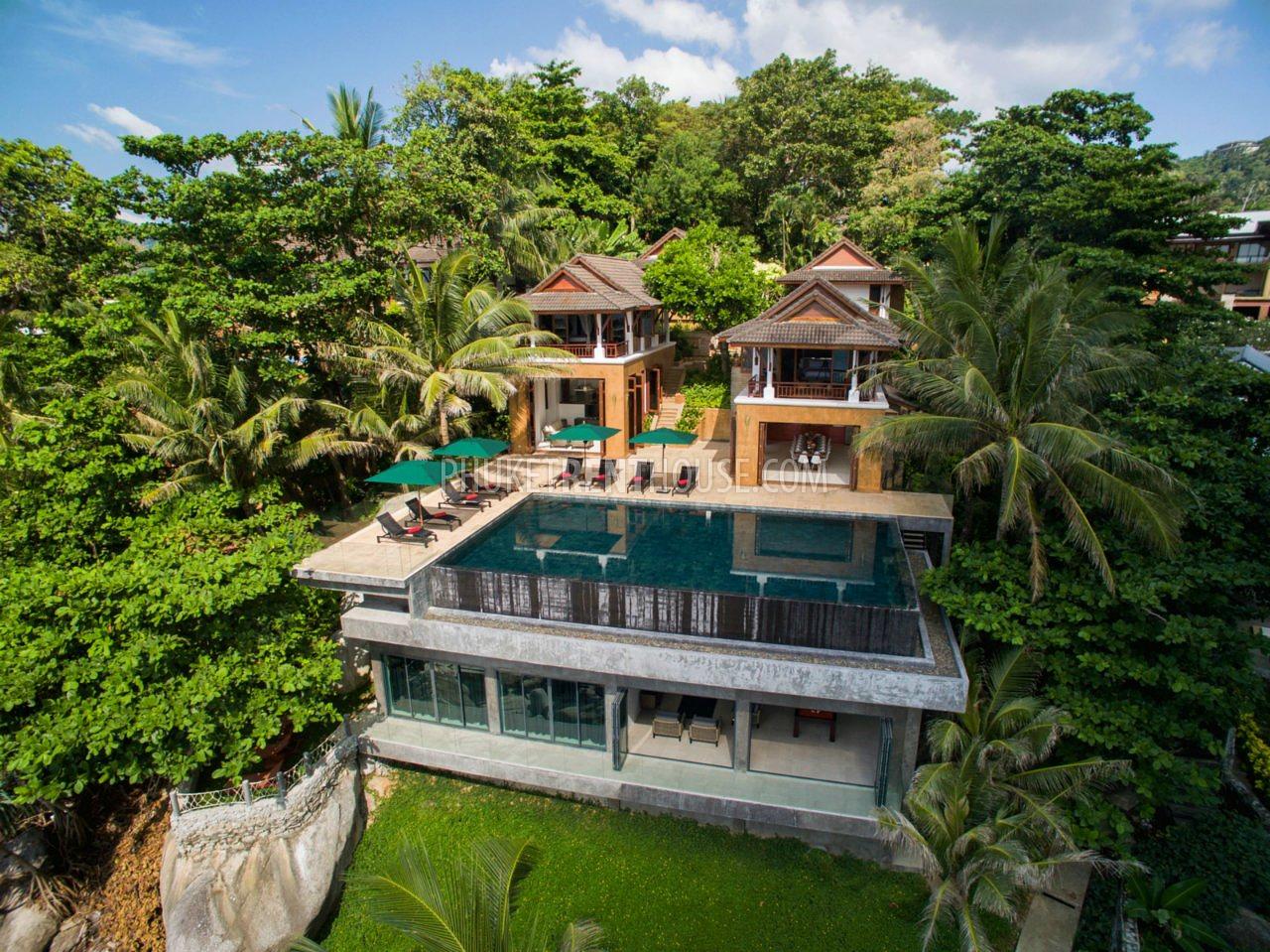 KAT8422: An Ocean Front Luxury 8 Bedroom Villa in 5 minute walk to Kata Beach. Photo #2