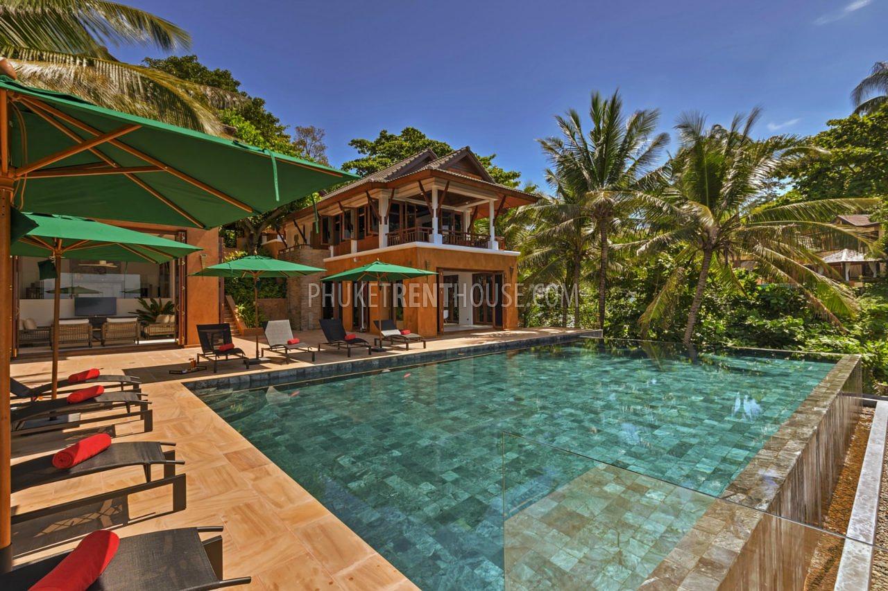 KAT8422: An Ocean Front Luxury 8 Bedroom Villa in 5 minute walk to Kata Beach. Photo #13