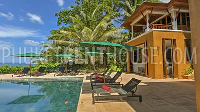 KAT8422: An Ocean Front Luxury 8 Bedroom Villa in 5 minute walk to Kata Beach. Photo #28