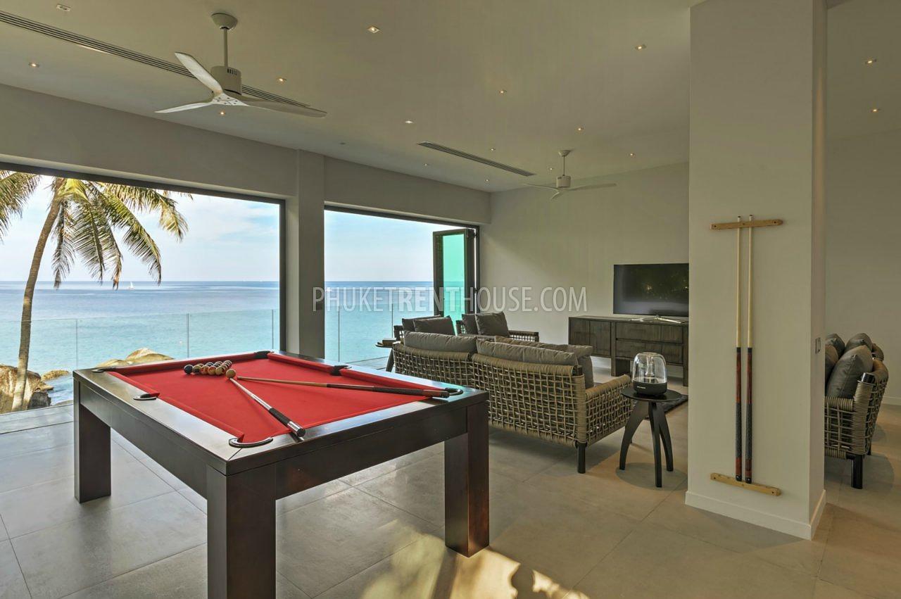 KAT8422: An Ocean Front Luxury 8 Bedroom Villa in 5 minute walk to Kata Beach. Photo #19