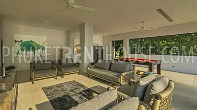 KAT8422: An Ocean Front Luxury 8 Bedroom Villa in 5 minute walk to Kata Beach. Photo #20