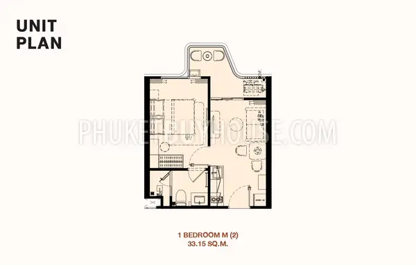 NAY22767: Seaside Breeze 1-Bedroom Just Steps from Nai Yang Shore. Photo #4