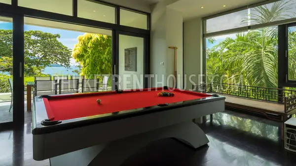 KAT22768: Luxury 5-Bedroom Sea View Villa with Infinity Pool in Kata Noi, Phuket. 照片 #9
