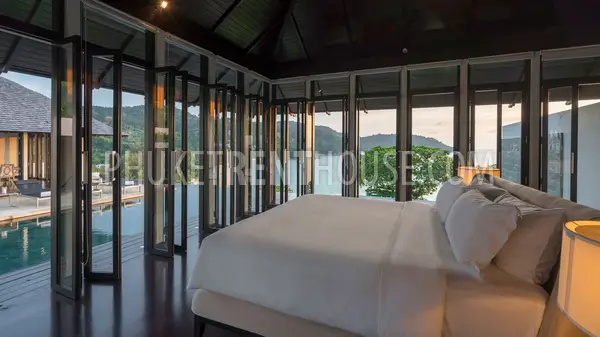 KAT22768: Luxury 5-Bedroom Sea View Villa with Infinity Pool in Kata Noi, Phuket. 照片 #12