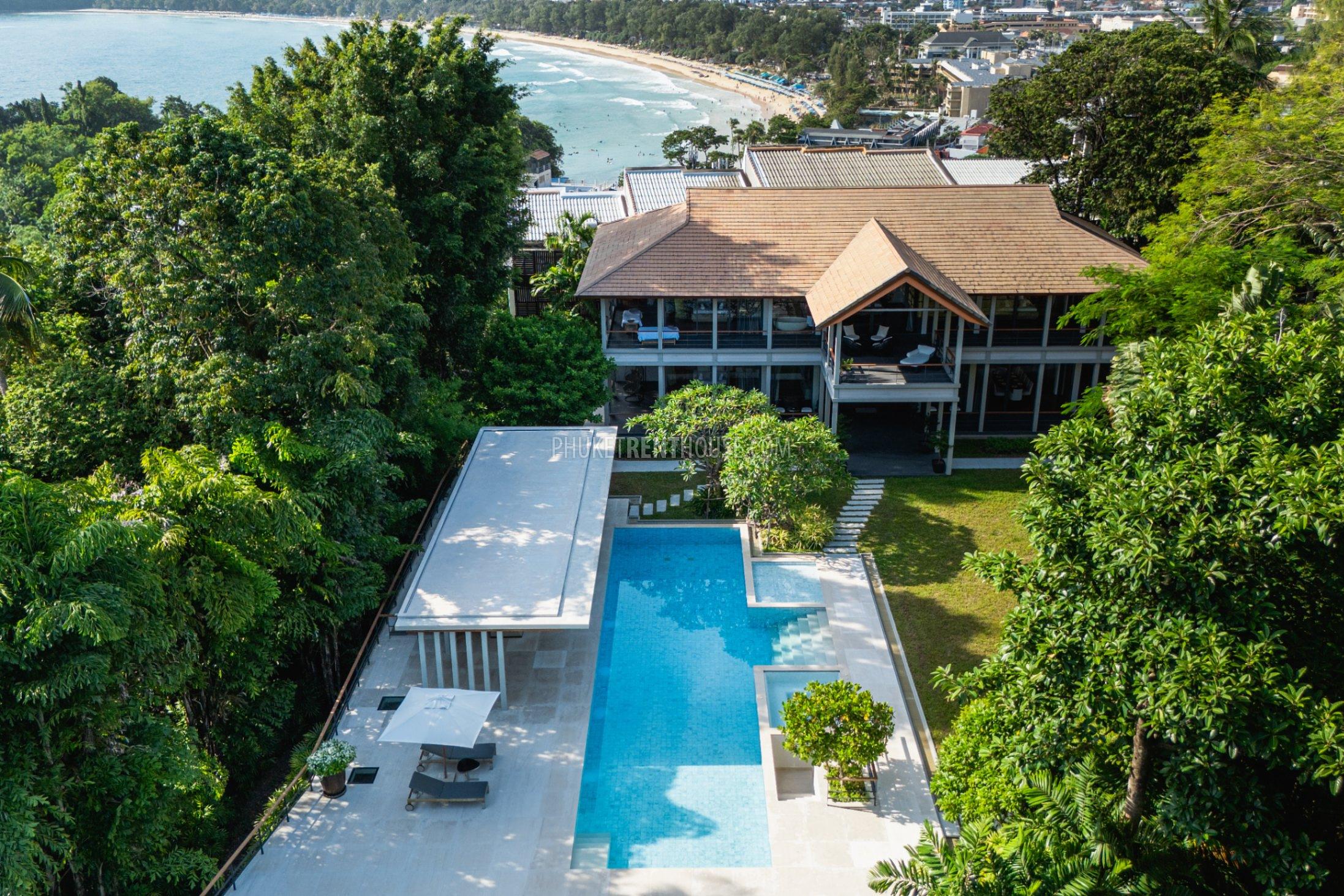 KAT22769: Luxury 6-Suite Sea View Villa with Private Pool Near Kata Noi  Beach, Phuket - PhuketBuyHouse