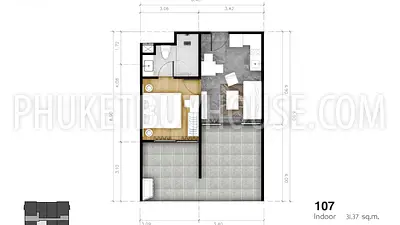 PAT22100: Seize the Opportunity to Acquire the Most Favorable Apartment in Patong. Fotoğraf #5