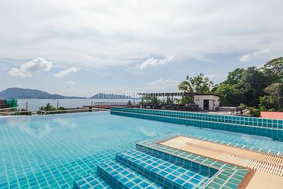 PAT8493: 1 Bedroom Seaview & Mountain View Apartment in Patong. Photo #3