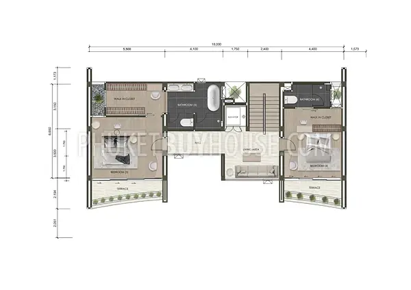 BAN7293: Elevated 4BR Seaview Villas with Panoramic Horizons, Private Pools, and Spacious Multi-Level Living. Photo #7