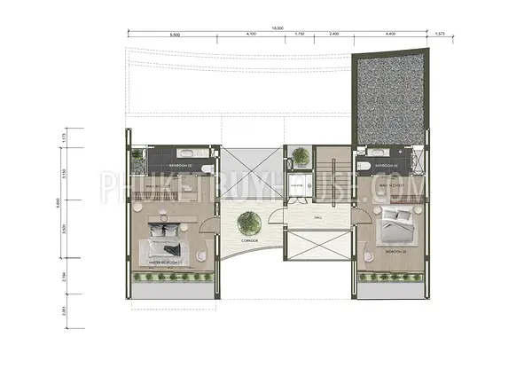 BAN7293: Elevated 4BR Seaview Villas with Panoramic Horizons, Private Pools, and Spacious Multi-Level Living. Photo #6