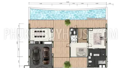 BAN7293: Elevated 4BR Seaview Villas with Panoramic Horizons, Private Pools, and Spacious Multi-Level Living. Fotoğraf #5