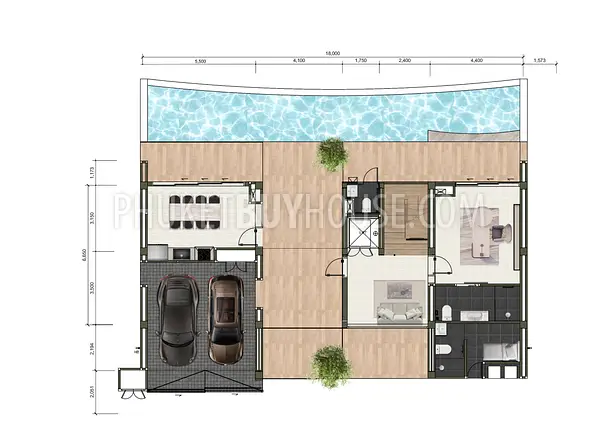 BAN7293: Elevated 4BR Seaview Villas with Panoramic Horizons, Private Pools, and Spacious Multi-Level Living. Photo #5