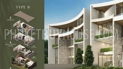BAN7292: Three Bedroom Villa on the Hillside in Bang Tao. Fotoğraf #20