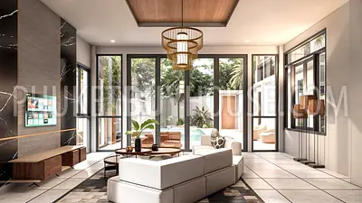 BAN22777: Expansive 7 Bedroom Villa With Large Pool, Premium Finishes and Prime Location Near Layan and Bang T. Fotoğraf #24