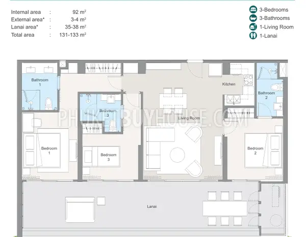 LAG22778: 3 Bedroom Sea-View Residence in Laguna Phuket with Flexible Indoor-Outdoor Living. 照片 #4