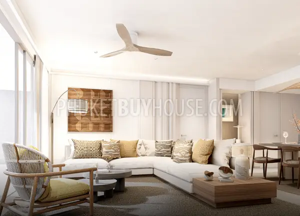 LAG22779: Spacious 75 Sq.m One-Bedroom Residence with Private Terrace in a Prime Laguna Area. Fotoğraf #7