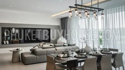 BAN7290: 4 Bedroom Villa with Expansive Greenery, Modern Architecture and Exceptional Facilities in Bangtao. Fotoğraf #11