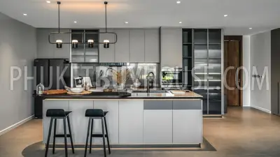 BAN7290: 4 Bedroom Villa with Expansive Greenery, Modern Architecture and Exceptional Facilities in Bangtao. Fotoğraf #14