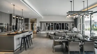 BAN7290: 4 Bedroom Villa with Expansive Greenery, Modern Architecture and Exceptional Facilities in Bangtao. Fotoğraf #15