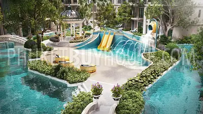 KAT22455: Modern Seaside Two Bedroom Apartments for Sale in Kata, Phuket. Photo #16