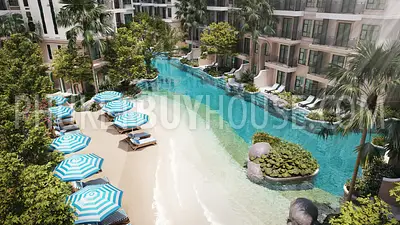 KAT22453: Modern Seaside One Bedroom Apartments for Sale in Kata, Phuket. 照片 #15
