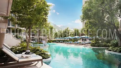 KAT22457: Modern Seaside Penthouse Apartments for Sale in Kata, Phuket. Photo #23