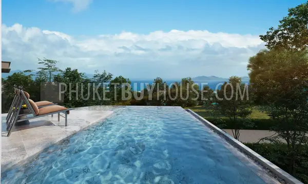 KAT22783: Sea View 2 Bedroom Villa with Private Pool and Solar System in Kata. 照片 #2