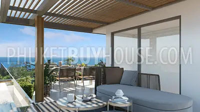 KAT22783: Sea View 2 Bedroom Villa with Private Pool and Solar System in Kata. Photo #4