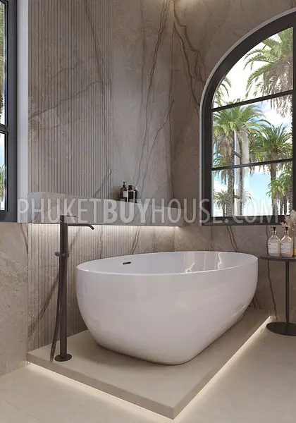 CHA22784: Mediterranean-Style 4 Bedroom Villas Near Palai Beach, Chalong. Photo #39