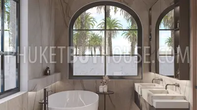 CHA22784: Mediterranean-Style 4 Bedroom Villas Near Palai Beach, Chalong. Photo #46