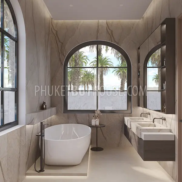 CHA22784: Mediterranean-Style 4 Bedroom Villas Near Palai Beach, Chalong. Photo #46