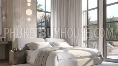 CHA22784: Mediterranean-Style 4 Bedroom Villas Near Palai Beach, Chalong. Photo #36