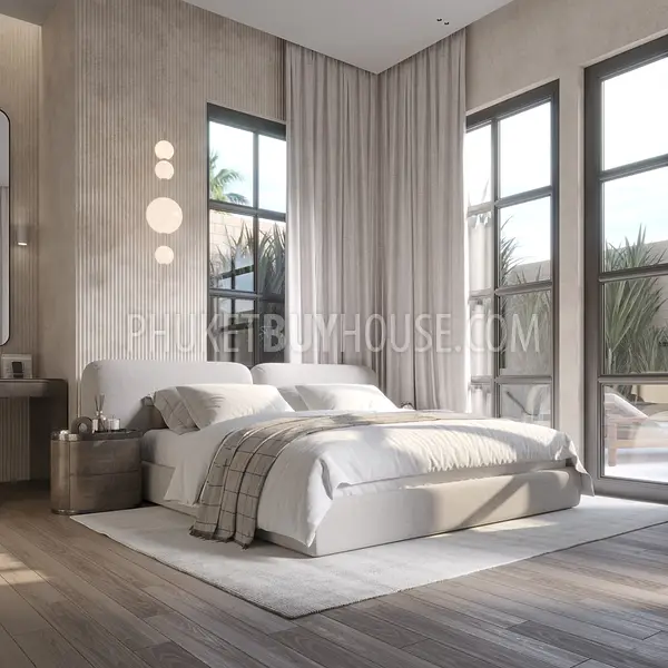 CHA22784: Mediterranean-Style 4 Bedroom Villas Near Palai Beach, Chalong. Photo #36