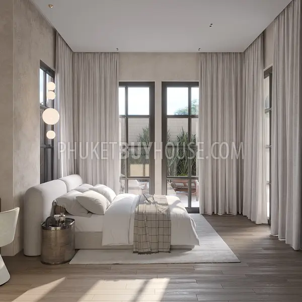 CHA22784: Mediterranean-Style 4 Bedroom Villas Near Palai Beach, Chalong. Photo #51