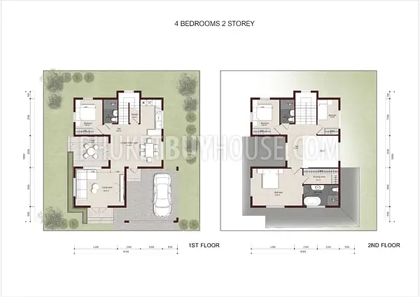 CHA22784: Mediterranean-Style 4 Bedroom Villas Near Palai Beach, Chalong. Photo #54