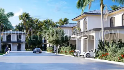 CHA22784: Mediterranean-Style 4 Bedroom Villas Near Palai Beach, Chalong. Photo #61