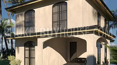CHA22784: Mediterranean-Style 4 Bedroom Villas Near Palai Beach, Chalong. Photo #2