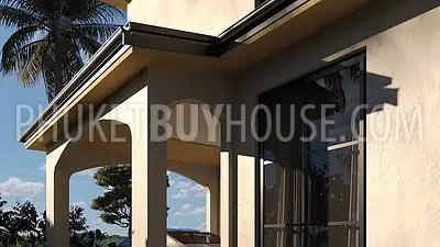 CHA22784: Mediterranean-Style 4 Bedroom Villas Near Palai Beach, Chalong. Photo #3