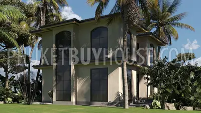 CHA22784: Mediterranean-Style 4 Bedroom Villas Near Palai Beach, Chalong. Photo #8