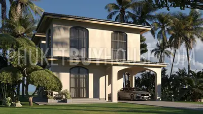 CHA22784: Mediterranean-Style 4 Bedroom Villas Near Palai Beach, Chalong. Photo #7